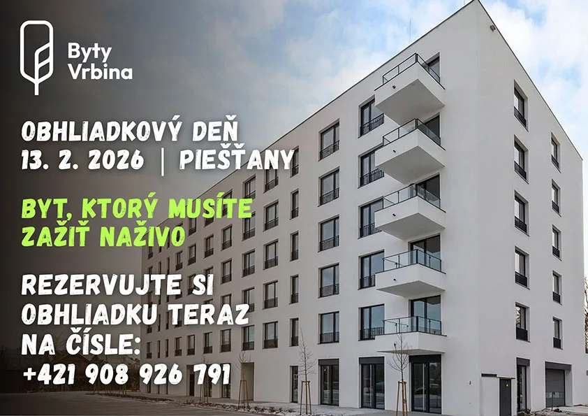 Viewing day - Byty Vrbina