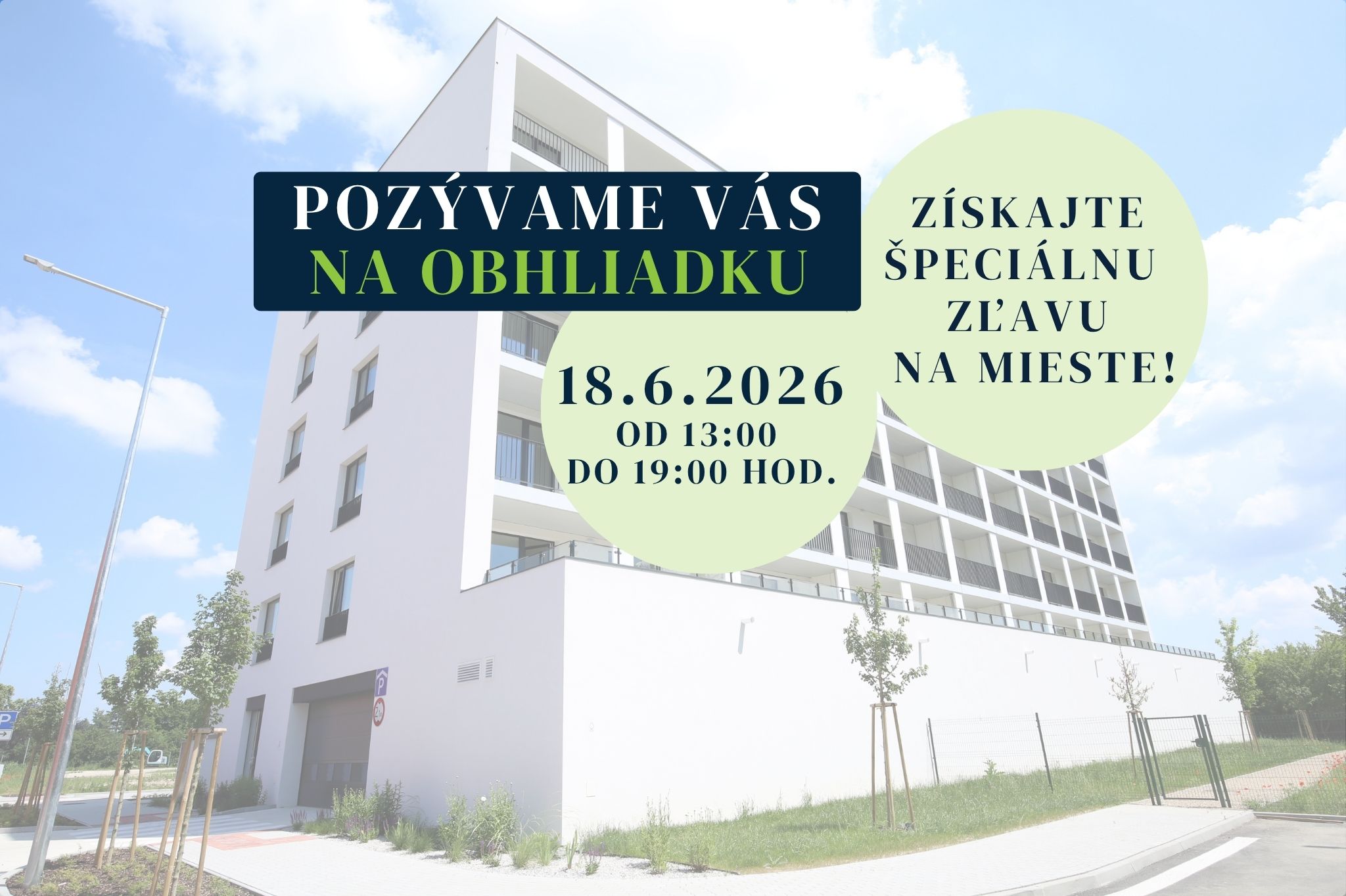 18.6.2026  - Objavte bývanie v projekte Byty Vrbina! Zábava pre celú rodinu a deň otvorených dverí projektu Byty Vrbina.
